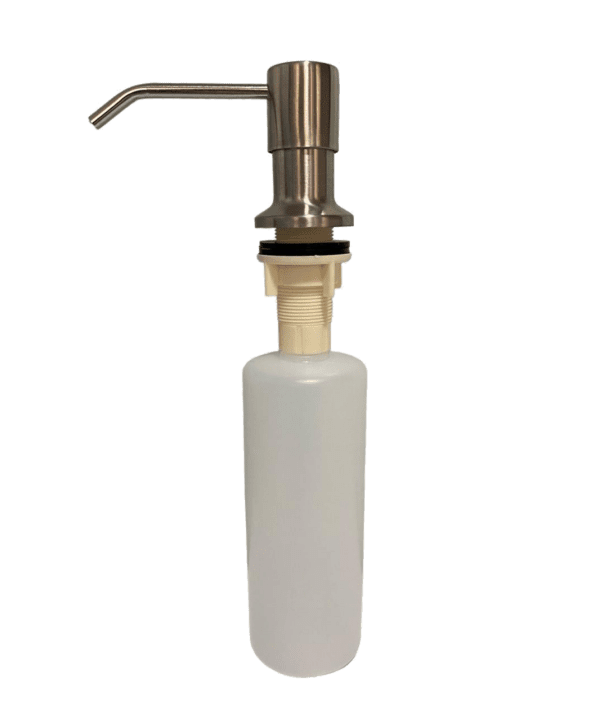 Dispensador De Lavaloza Líquido 250 Ml Oculto satinado De 17×6 cm